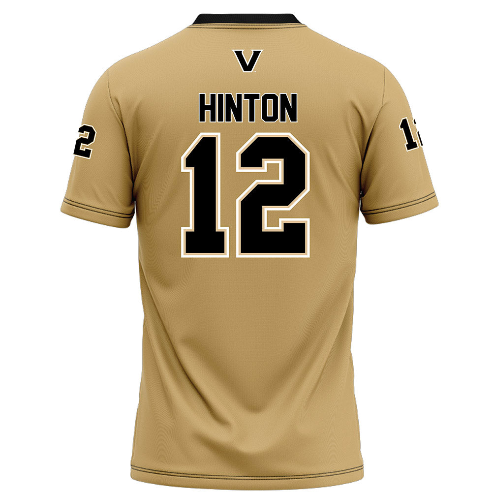 Vanderbilt - NCAA Football : Vanzale Hinton - Football Jersey-1