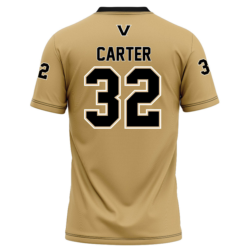 Vanderbilt - NCAA Football : Mason Carter - Football Jersey-1