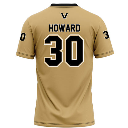Vanderbilt - NCAA Football : Austin Howard - Football Jersey-1