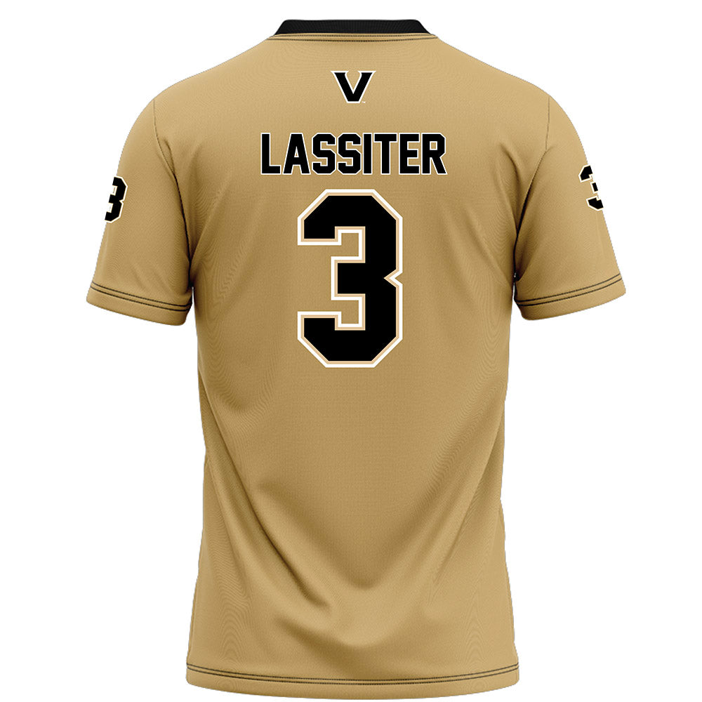 Vanderbilt - NCAA Football : Jamezell Lassiter - Football Jersey-1