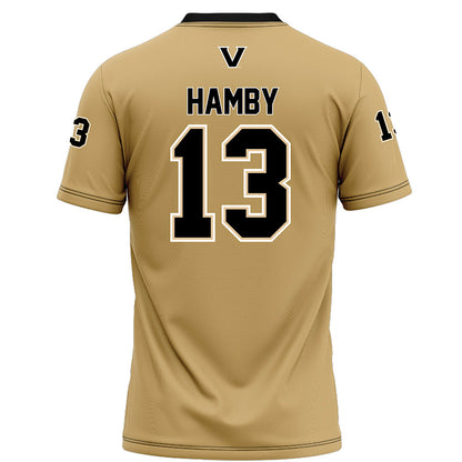Vanderbilt - NCAA Football : Tate Hamby - Football Jersey-1