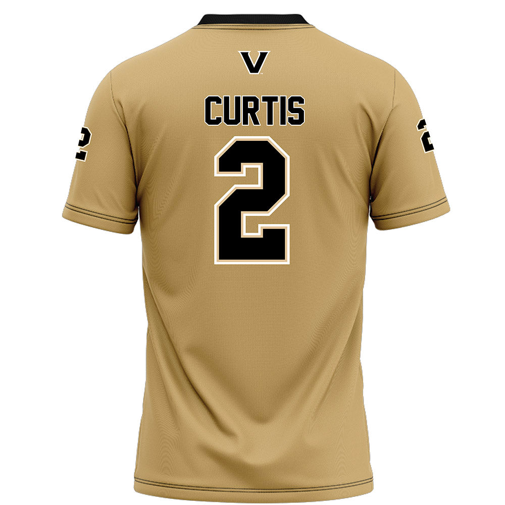 Vanderbilt - NCAA Football : Jared Curtis - Football Jersey-1