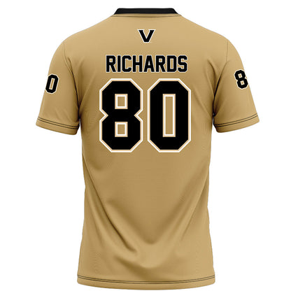 Vanderbilt - NCAA Football : Claiborne Richards - Football Jersey-1