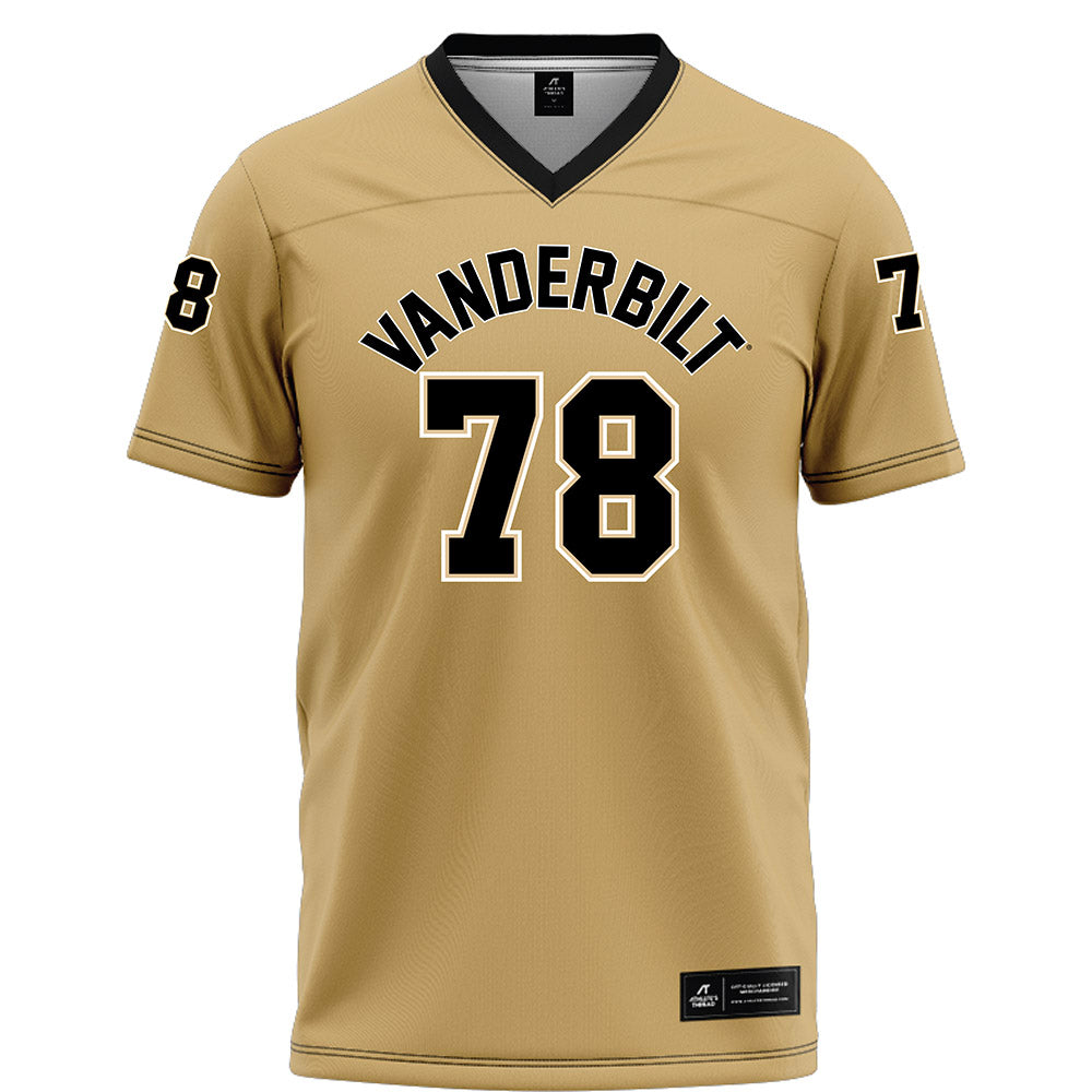 Vanderbilt - NCAA Football : Keegan Wechsler - Football Jersey-0
