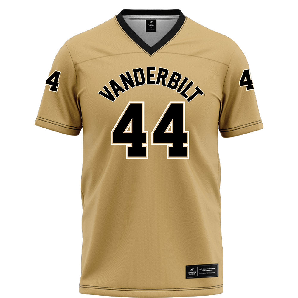 Vanderbilt - NCAA Football : Daniel Vollmer - Football Jersey-0