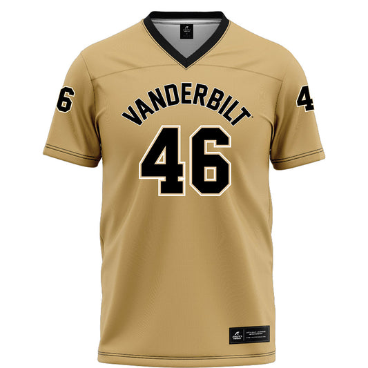 Vanderbilt - NCAA Football : Palmer Riley - Football Jersey-0