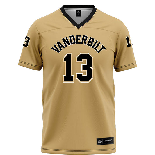 Vanderbilt - NCAA Football : Tate Hamby - Football Jersey-0