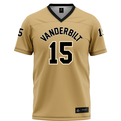 Vanderbilt - NCAA Football : Joseph Mcvay - Football Jersey-0