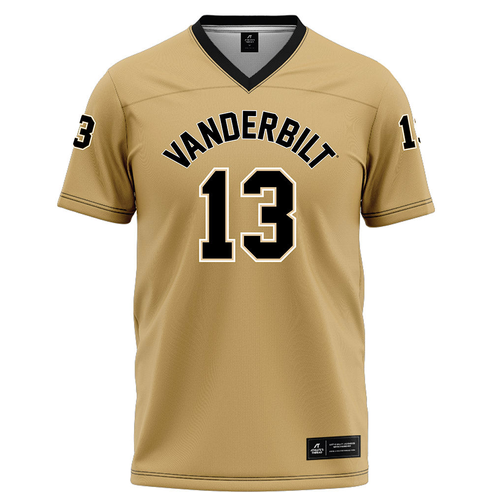 Vanderbilt - NCAA Football : Kayleb barnett - Football Jersey-0