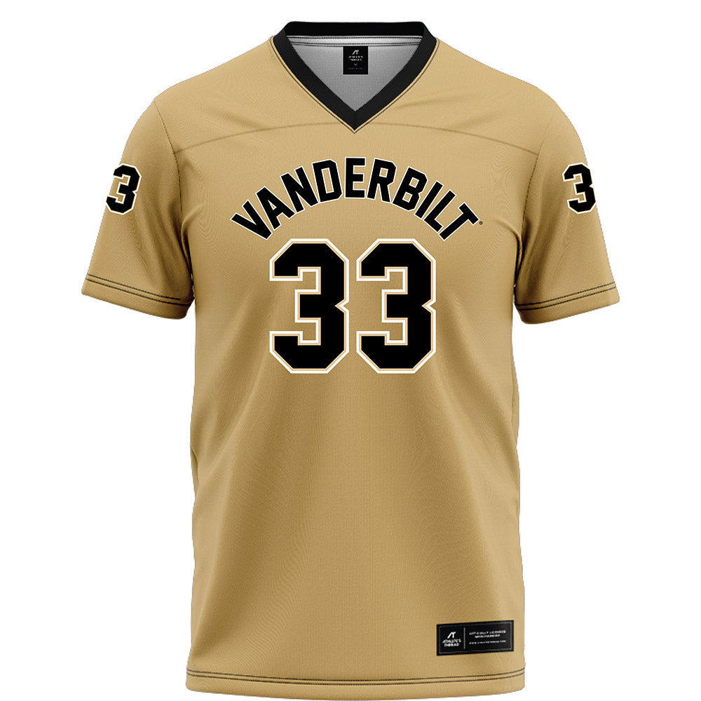 Vanderbilt - NCAA Football : Vanzale Hinton - Football Jersey-0