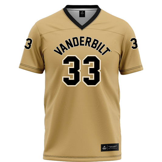 Vanderbilt - NCAA Football : Vanzale Hinton - Football Jersey-0