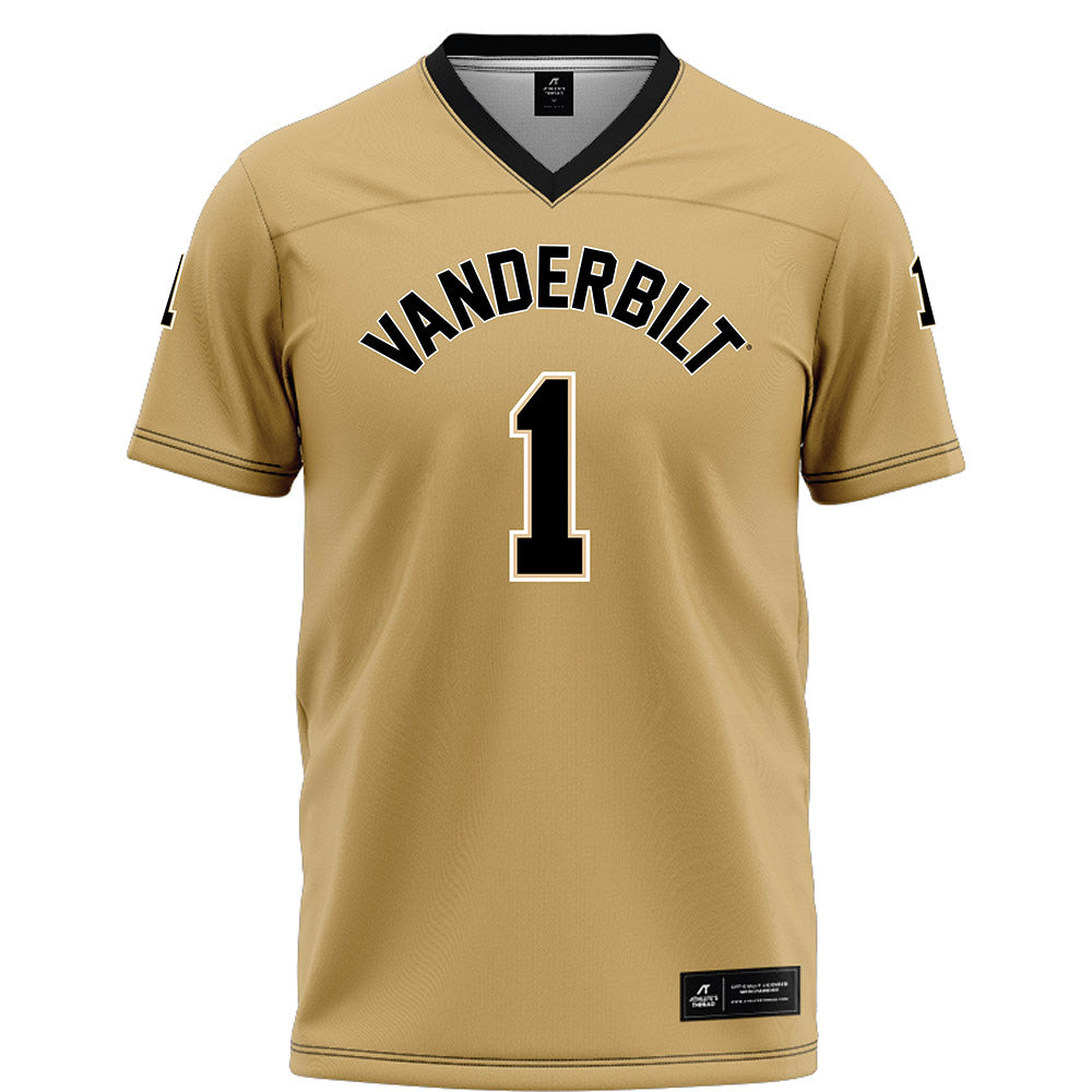 Vanderbilt - NCAA Football : Blaze Berlowitz - Football Jersey-0