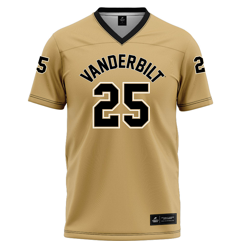 Vanderbilt - NCAA Football : Mason Lewis - Football Jersey-0