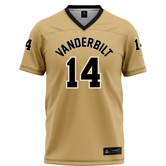 Vanderbilt - NCAA Football : Drew Cowart - Football Jersey-0