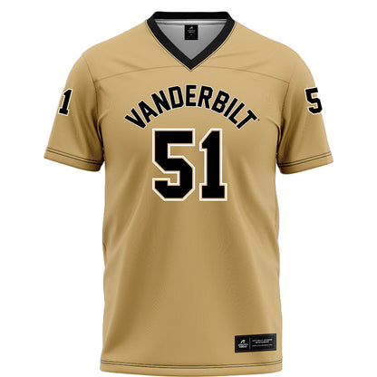 Vanderbilt - NCAA Football : Cameron Stepp - Football Jersey-0
