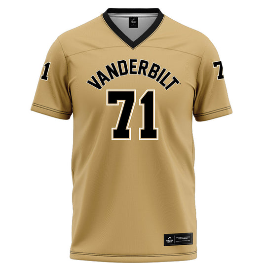 Vanderbilt - NCAA Football : Ted Gregoire - Football Jersey-0