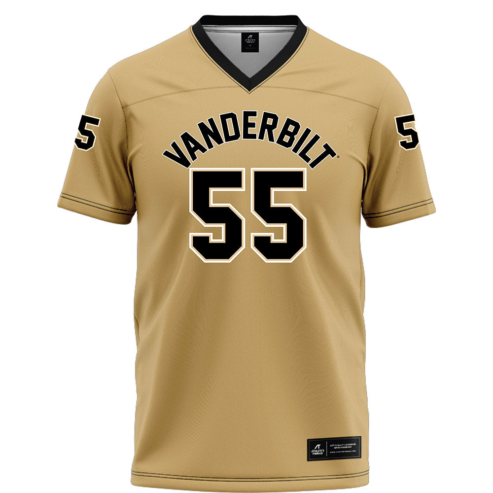 Vanderbilt - NCAA Football : George Williams-Haseotes - Football Jersey-0