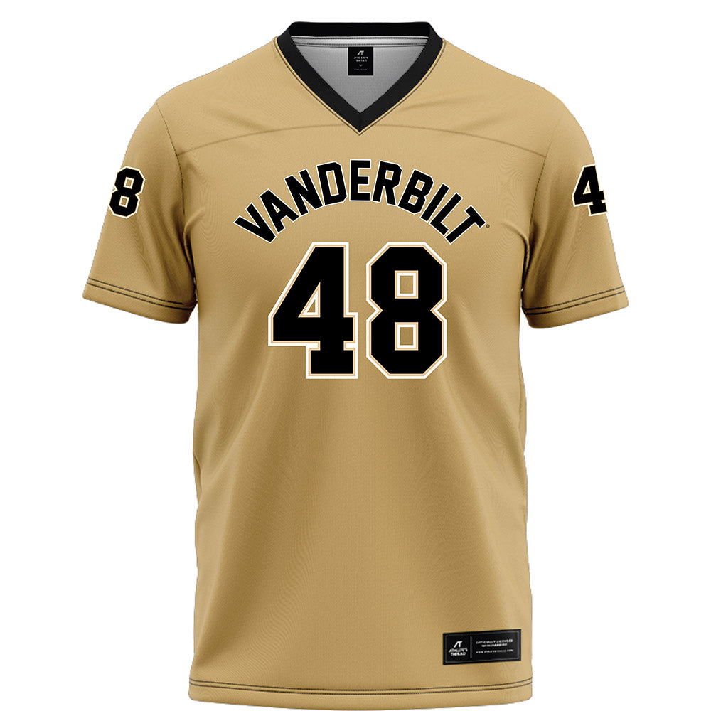 Vanderbilt - NCAA Football : Palmer Riley - Football Jersey-0
