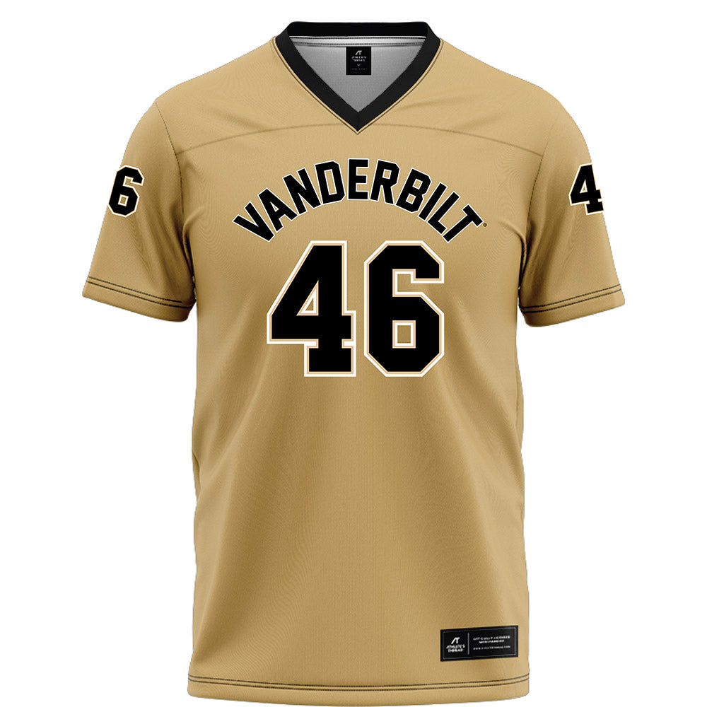 Vanderbilt - NCAA Football : Mustafa Dannett - Football Jersey
