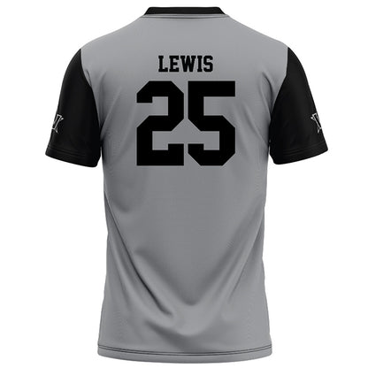 Vanderbilt - NCAA Football : Mason Lewis - Grey Football Jersey-1