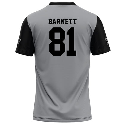 Vanderbilt - NCAA Football : Kayleb barnett - Grey Football Jersey-1