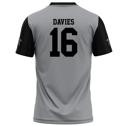 Vanderbilt - NCAA Football : Jaylin Davies - Grey Football Jersey-1