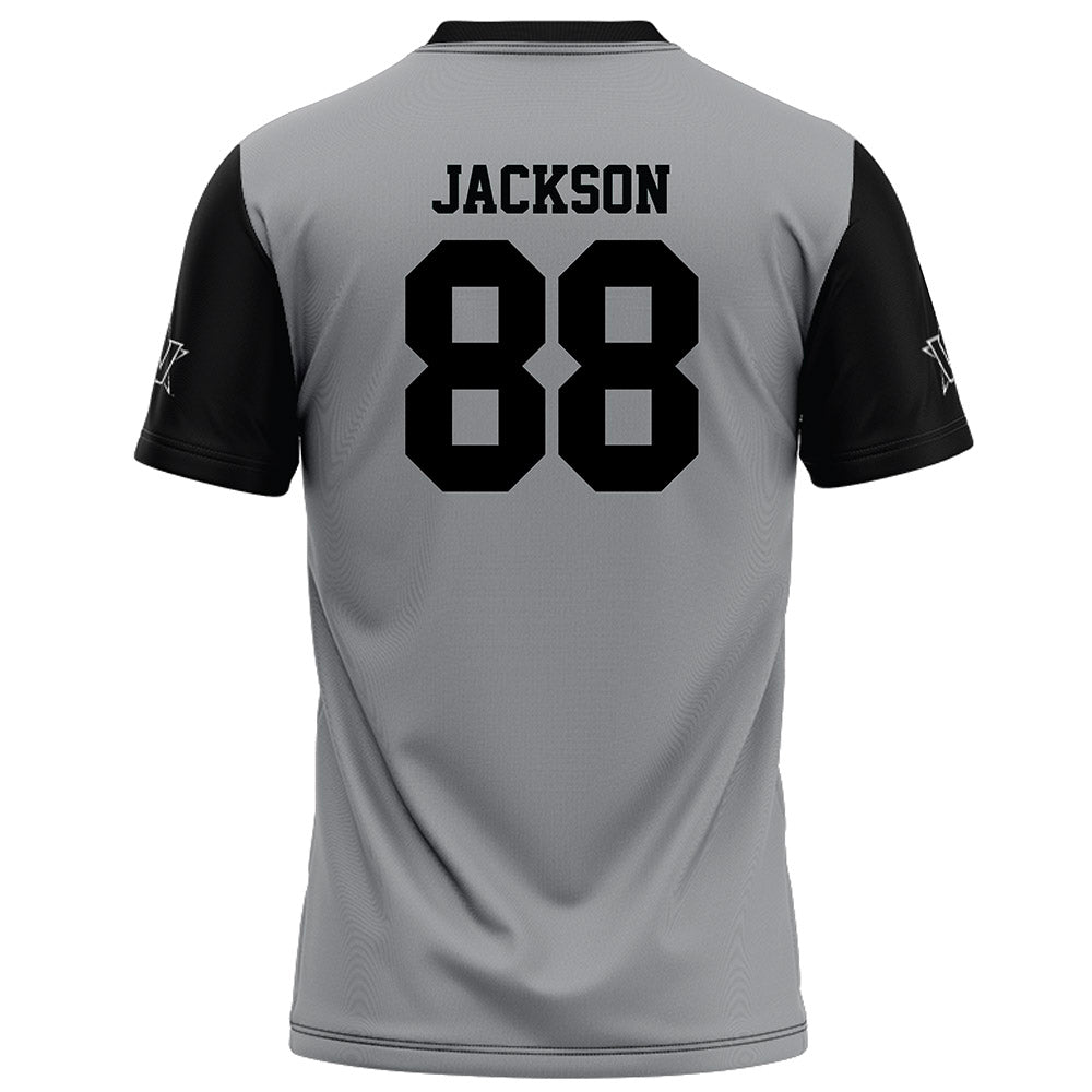 Vanderbilt - NCAA Football : Wils Jackson - Grey Football Jersey-1