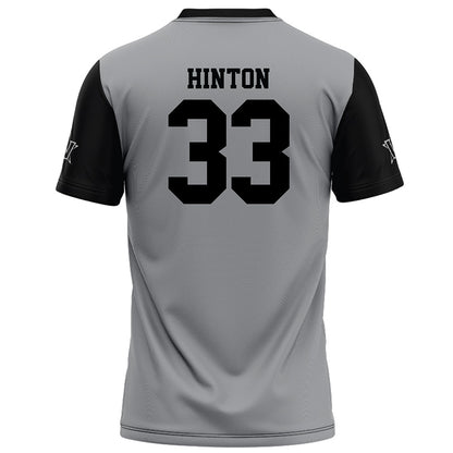 Vanderbilt - NCAA Football : Vanzale Hinton - Grey Football Jersey-1
