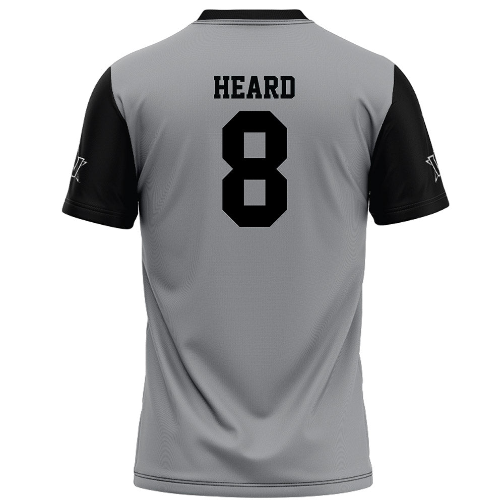 Vanderbilt - NCAA Football : CJ Heard - Grey Football Jersey-1