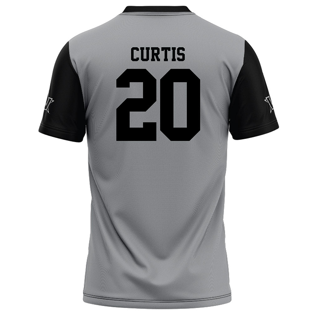 Vanderbilt - NCAA Football : Jamison Curtis - Grey Football Jersey-1