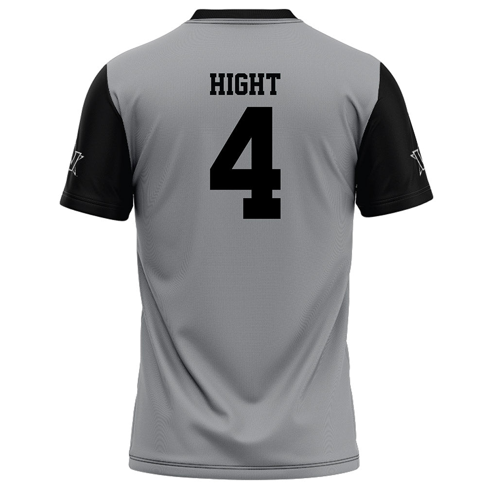 Vanderbilt - NCAA Football : Martel Hight - Grey Football Jersey-1