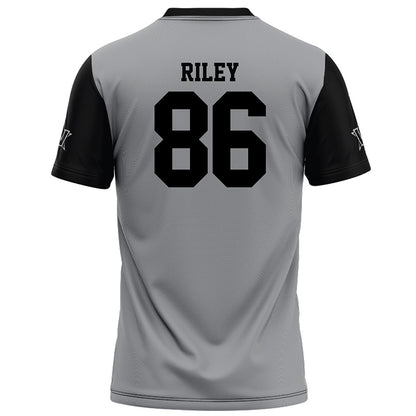 Vanderbilt - NCAA Football : Tilden Riley - Grey Football Jersey-1