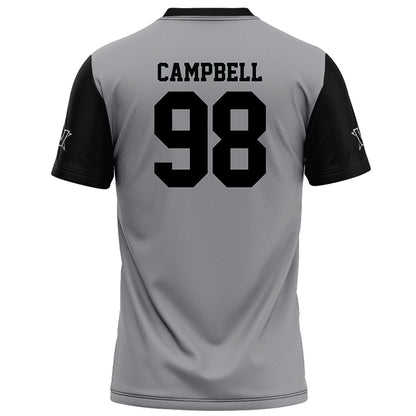 Vanderbilt - NCAA Football : Daryl Campbell - Grey Football Jersey-1