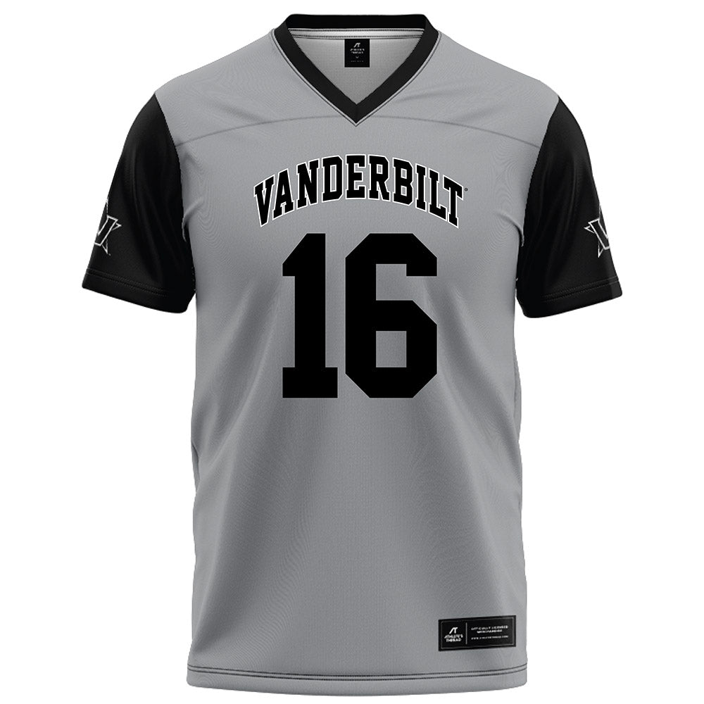 Vanderbilt - NCAA Football : Jaylin Davies - Grey Football Jersey-0