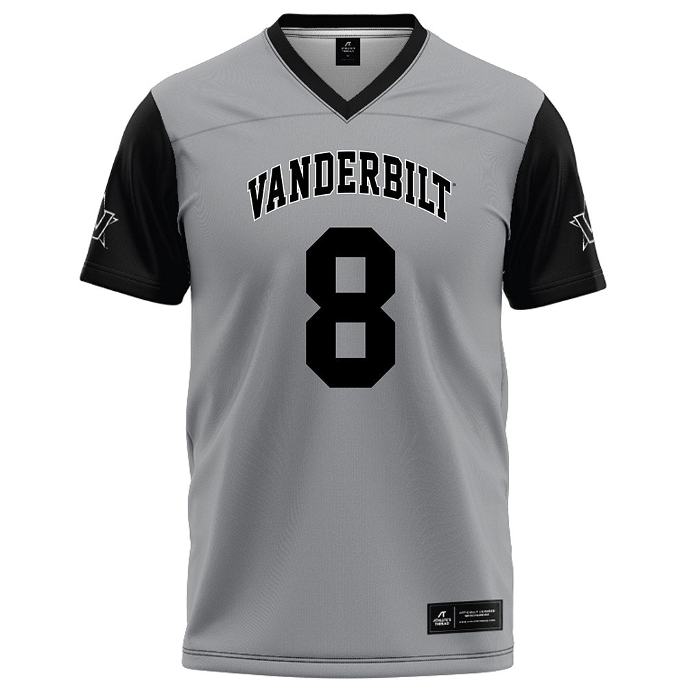 Vanderbilt - NCAA Football : Jayvontay Conner - Grey Football Jersey-0