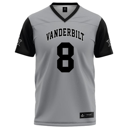 Vanderbilt - NCAA Football : Jayvontay Conner - Grey Football Jersey-0