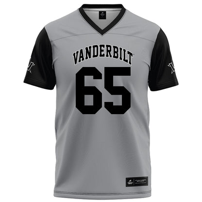 Vanderbilt - NCAA Football : Micah DeBose - Grey Football Jersey-0