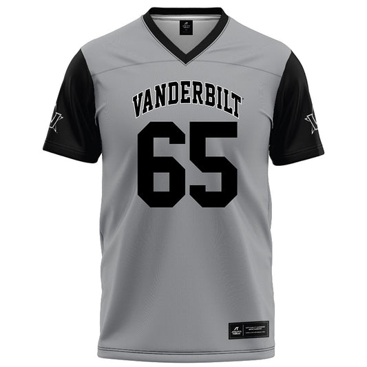 Vanderbilt - NCAA Football : Micah DeBose - Grey Football Jersey-0