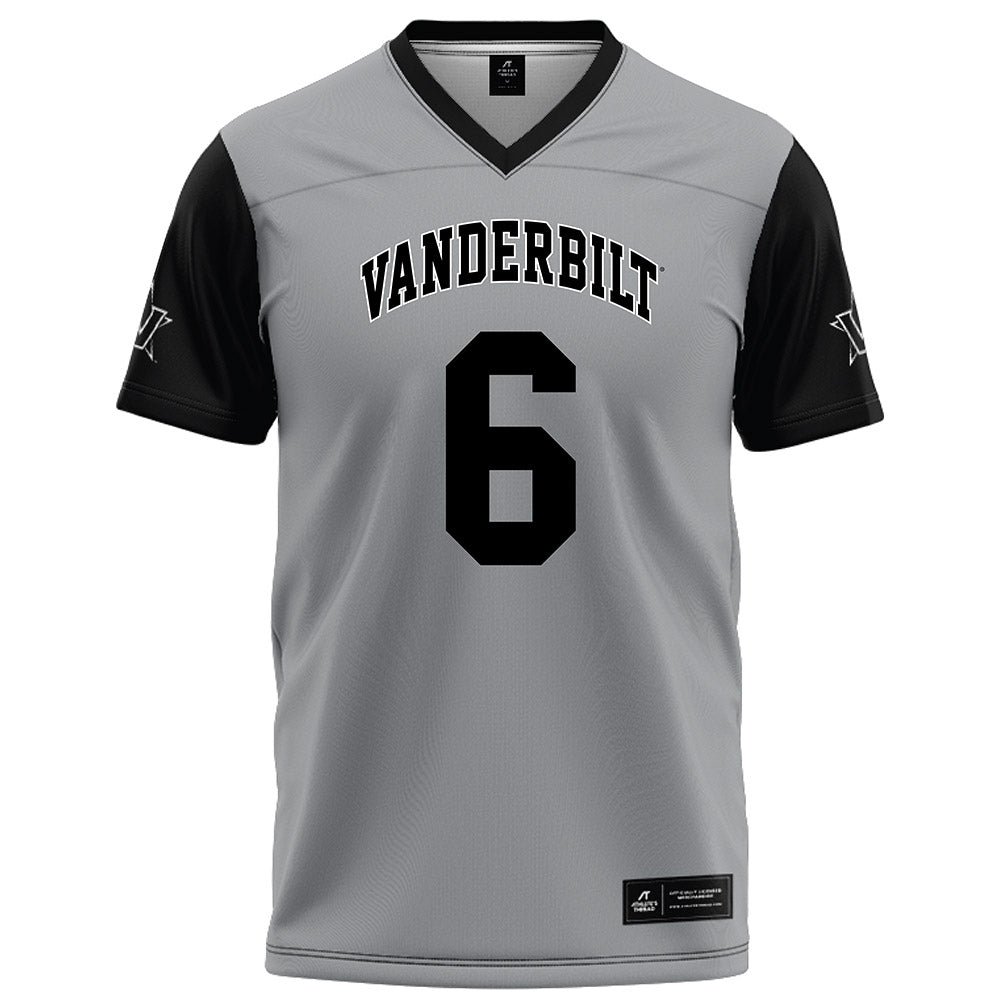 Vanderbilt - NCAA Football : Jacory Thomas - Grey Football Jersey-0