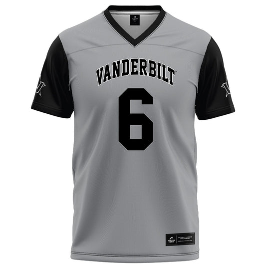 Vanderbilt - NCAA Football : Jacory Thomas - Grey Football Jersey-0