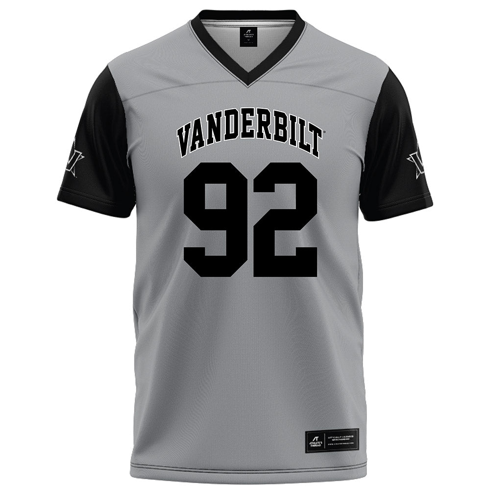 Vanderbilt - NCAA Football : Jaylon Stone - Grey Football Jersey-0