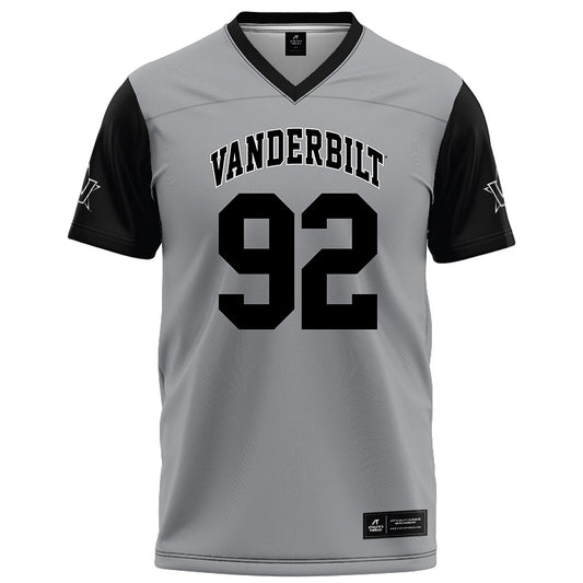 Vanderbilt - NCAA Football : Jaylon Stone - Grey Football Jersey-0