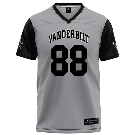 Vanderbilt - NCAA Football : Wils Jackson - Grey Football Jersey-0