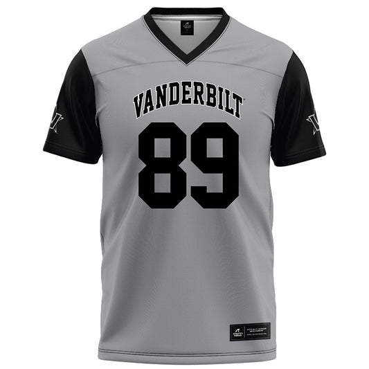Vanderbilt - NCAA Football : Cameran Dickson - Grey Football Jersey-0