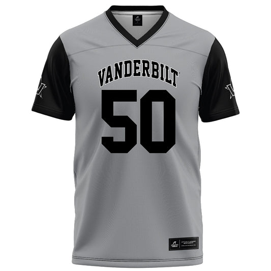Vanderbilt - NCAA Football : Gunner Givens - Grey Football Jersey-0