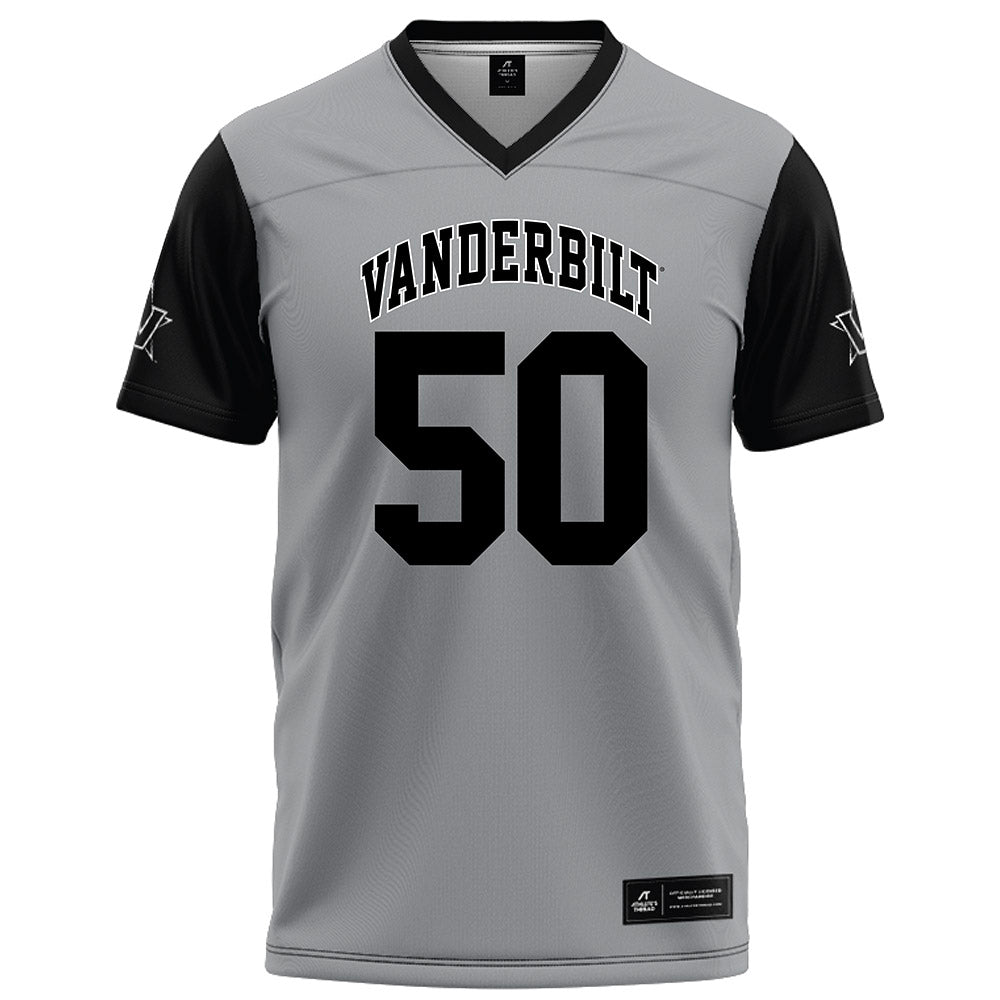 Vanderbilt - NCAA Football : Gunner Givens - Grey Football Jersey-0