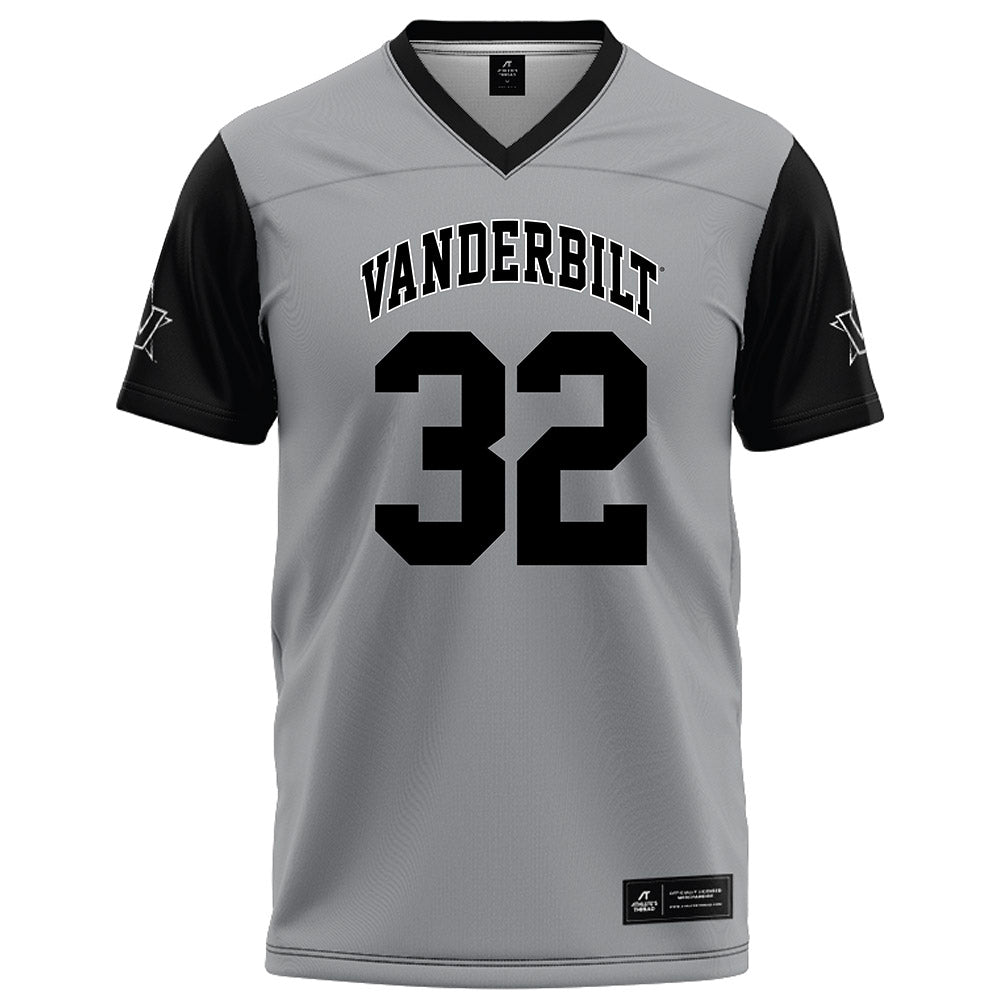 Vanderbilt - NCAA Football : Mason Carter - Grey Football Jersey-0