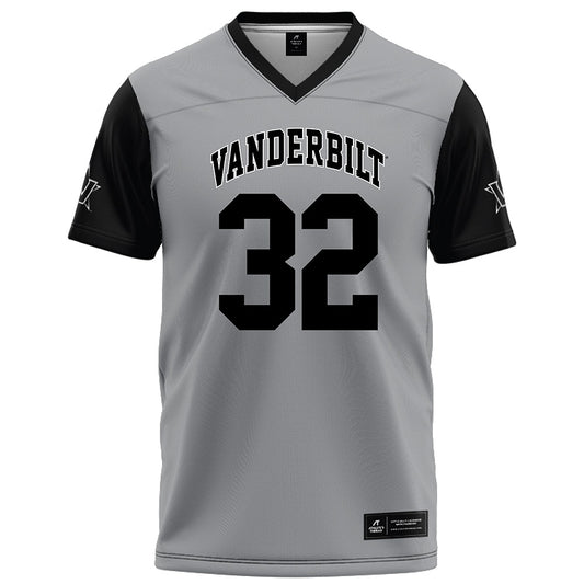 Vanderbilt - NCAA Football : Mason Carter - Grey Football Jersey-0