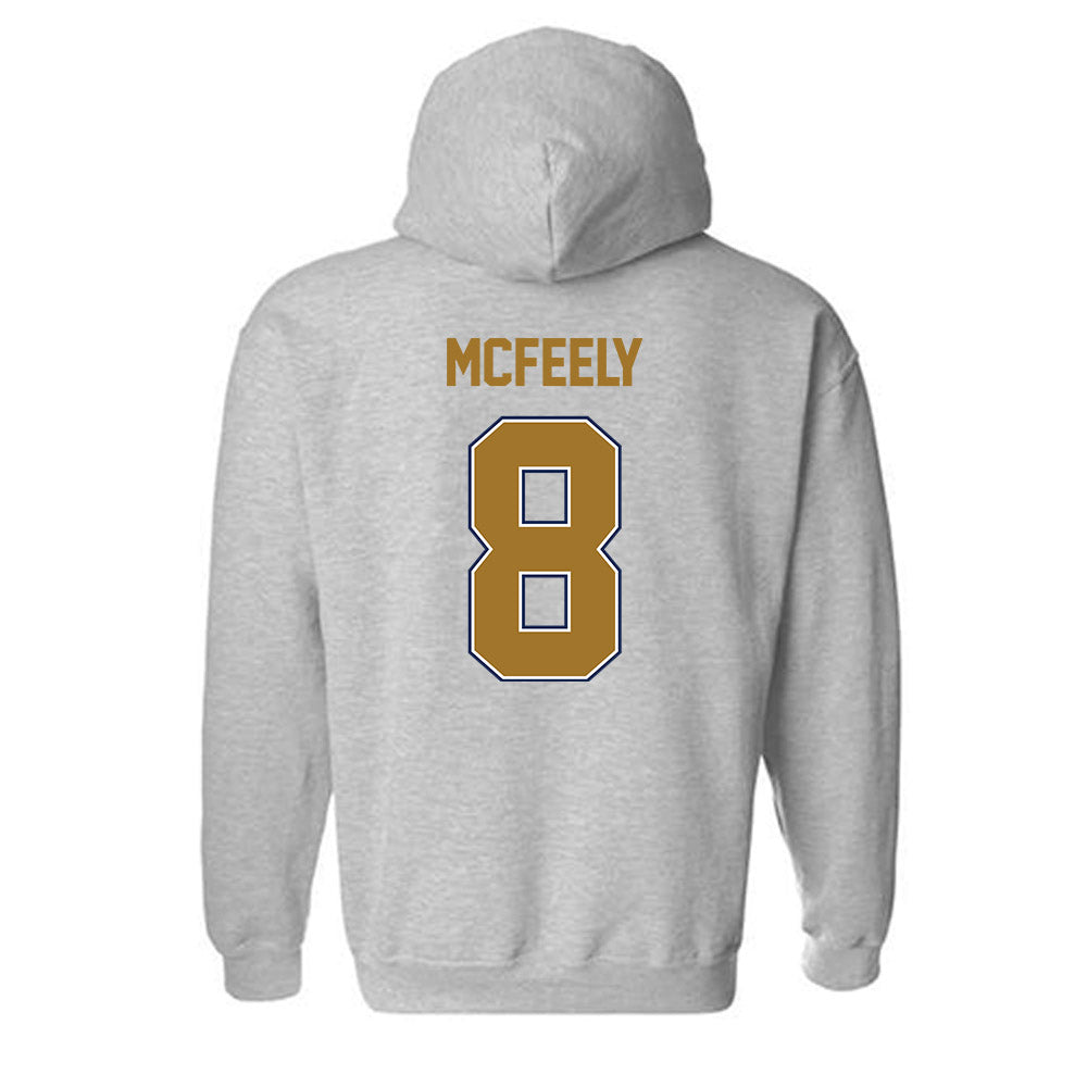CBU - NCAA Baseball : Bryce McFeely - Classic Shersey Hooded Sweatshirt-1
