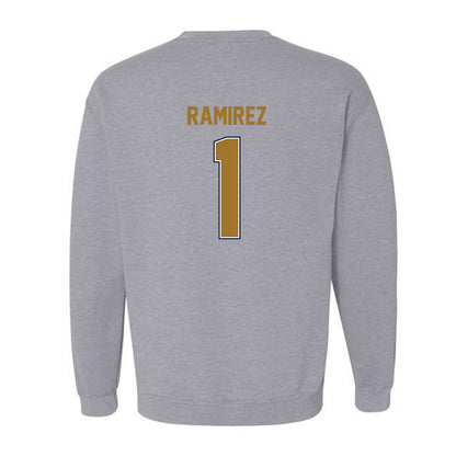 CBU - NCAA Baseball : Christopher Ramirez - Classic Shersey Crewneck Sweatshirt-1
